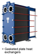 Gasketed plat heat exchangers